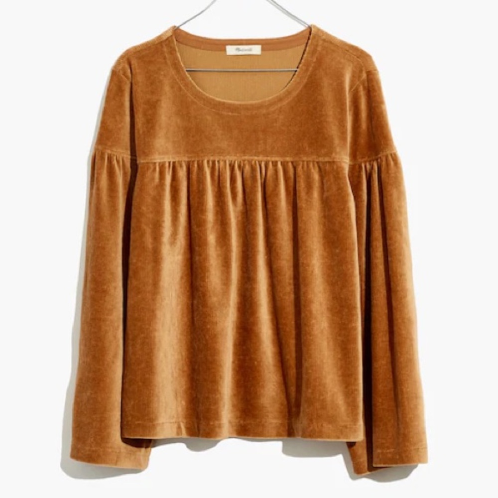 Madewell Texture & Thread Corduroy Swing Top Medium